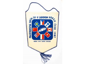 Vlajka , MS v ladovom hokeji, 20, ČSSR 1987 (1)