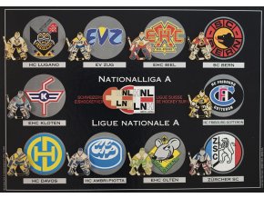 Sada odznaků Ligue Suisse de hockey 1993 1994