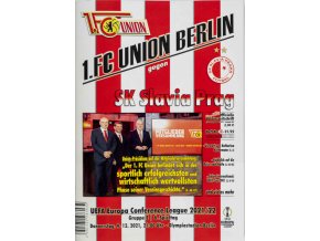 Porgram ECL, 1.FC Union Berlin v. Slavia Praha , 202122