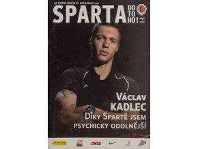 Program Sparta v. Bohemians 1905, Václav Kadlec