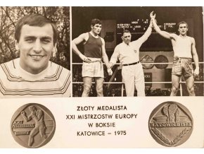 Pohlednice Zloty medalista v Boksie, 1975 (1)