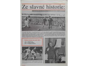 Program, Zpravodaj 4. Slavia, Ze slavné historie