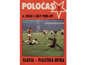 Poločas Slavia Praha vs. FC Nitra 1988 89 ( 2 )