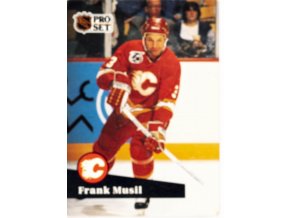 Hokejová kartička, Frank Musil, Calgary Flames, 1991 (1)