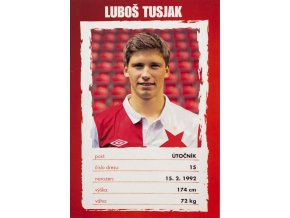 Podpisová karta, Luboš Tusjak, Slavia Praha (1)