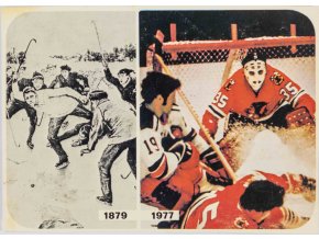 Kartička, Lední hokej, 1879 1977, Historie (1)