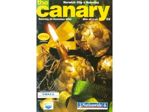 Program Norwich City v. Barnsley, 2000