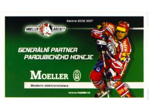 Vstupenka, HC Moeller Pardubice v. HC Slavia Praha , 2006 II (2)