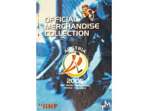 Katalog, merchandising MS, 2005, hokej, Vienna