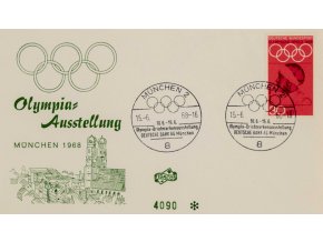 FDC XX.Olympishe Spiele Munchen, Bonn. 1972 3