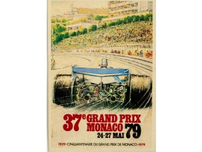 Pohlednice, 37 Grand prix Monaco, 1979 (1)