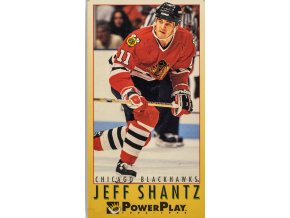 Hokejová kartička, Jeff Shantz, 1993 (1)