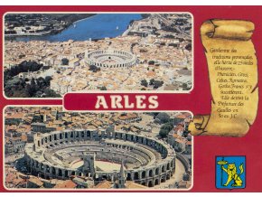 Pohlednice stadión, Arles II (1)