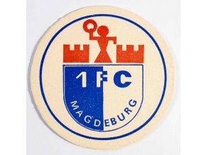 Pivní tácek 1 FC Magdeburg