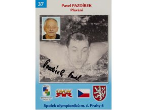 Podpisová karta 37, Pavel Pazdírek, autogram (1)
