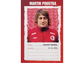Podpisová karta, Martin Poustka, Slavia Praha (1)