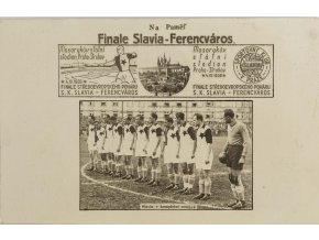 Dopisnice Finále Slavia Ferencváros V (1)