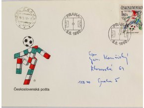 FDC fotbal, Italia, 1990