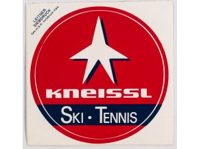 Samolepka. Kneisl, Ski a Tennis