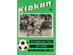 Program Klokan, Bohemians ČKD v. RH Cheb, 198788 (11)