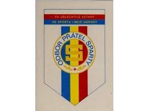 Propagační tisk, Sparta Praha, 80 let práce, 1893 1973 (1)