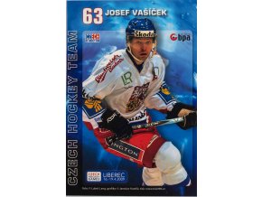 Hokejová karta, Czech hockey team, Josef Vašíček, 63