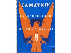 Časopis památník , Všesokolský slet v Praze, 71938