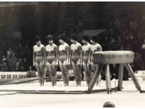 Foto, Národní mužstvo ČSSR, ženy, gymnastika 1