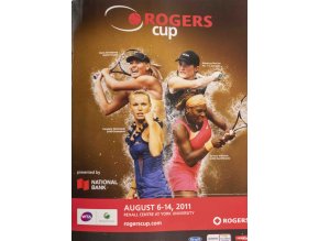 Program tennis Rogers Cup, 2011