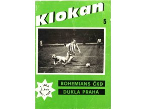 Program Klokan, S Bohemians vs. Dukla Praha, 198788