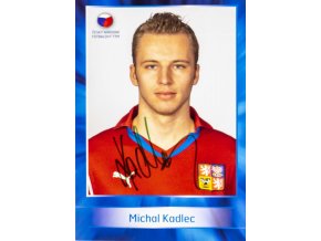 Podpisová karta, Michal Kadlec, Czech republic, autogram II