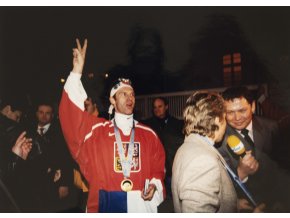 Reportážní fotografie, Nagano 98, Dominik Hašek, Oslavy 6