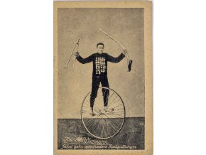 Pohlednice, cyklistika, Heinrich Wallmann (1)