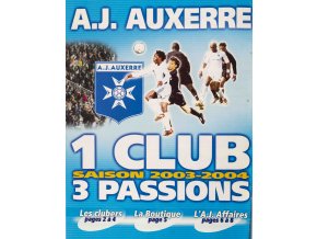 Program AJ Auxerre, saison 20022003