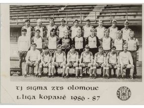 Foto, TJ Sigma Olomouc, 198687