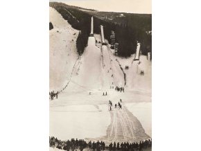 Pohlednice Krkonoše, zimní stadion Špindlerův mlýn (1)