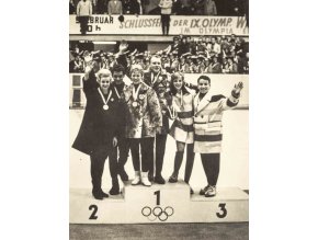 Pohlednice Vítězové v krasobruslení, ZOH 1964 Innsbruck (1)