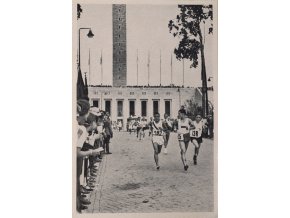 Kartička Olympia 1936, Berlin. Kitel Son, MarathonDSC 8241.dng
