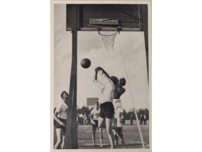 Kartička Olympia 1936, Berlin. BasketballDSC 8245.dng