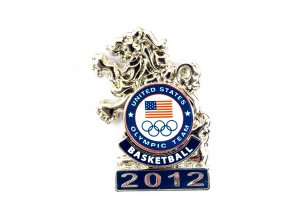 Odznak smalt, Olympic,team, Basketball USA, 2012