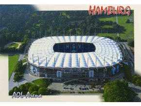 Pohlednice stadión, Hamburg, AOL Arena (1)