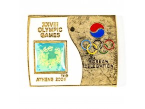 Odznak Olympic, Athens 2004, Korean delegation