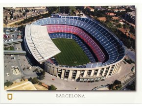 Pohlednice stadión VF, Barcelona, El Camp Nou (1)