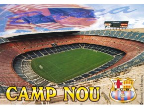Pohlednice stadión VF, El Camp Nou, Barcelona (1)