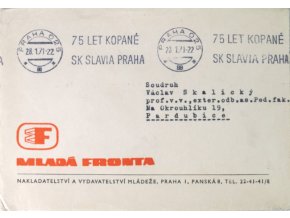 FDC CELISTVOST 75 let kopané SK SLAVIA PRAHA Mladá frontaDSC 8445.dng