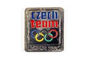 Odznak Olympic Czech Olympic team, Athens 2004