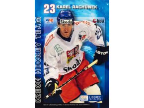 Hokejová karta, Czech hockey team, Karel Rachůnek