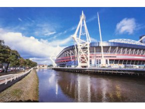 Pohlednice stadion VF, Cardif Arms Park, Wales (1)