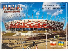 Pohlednice stadion, Mistrowstwa Europy, 012, Polska v. Ukraina (1)