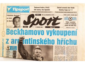 Deník Sport, Beckhamovo vykoupení..., 1332002